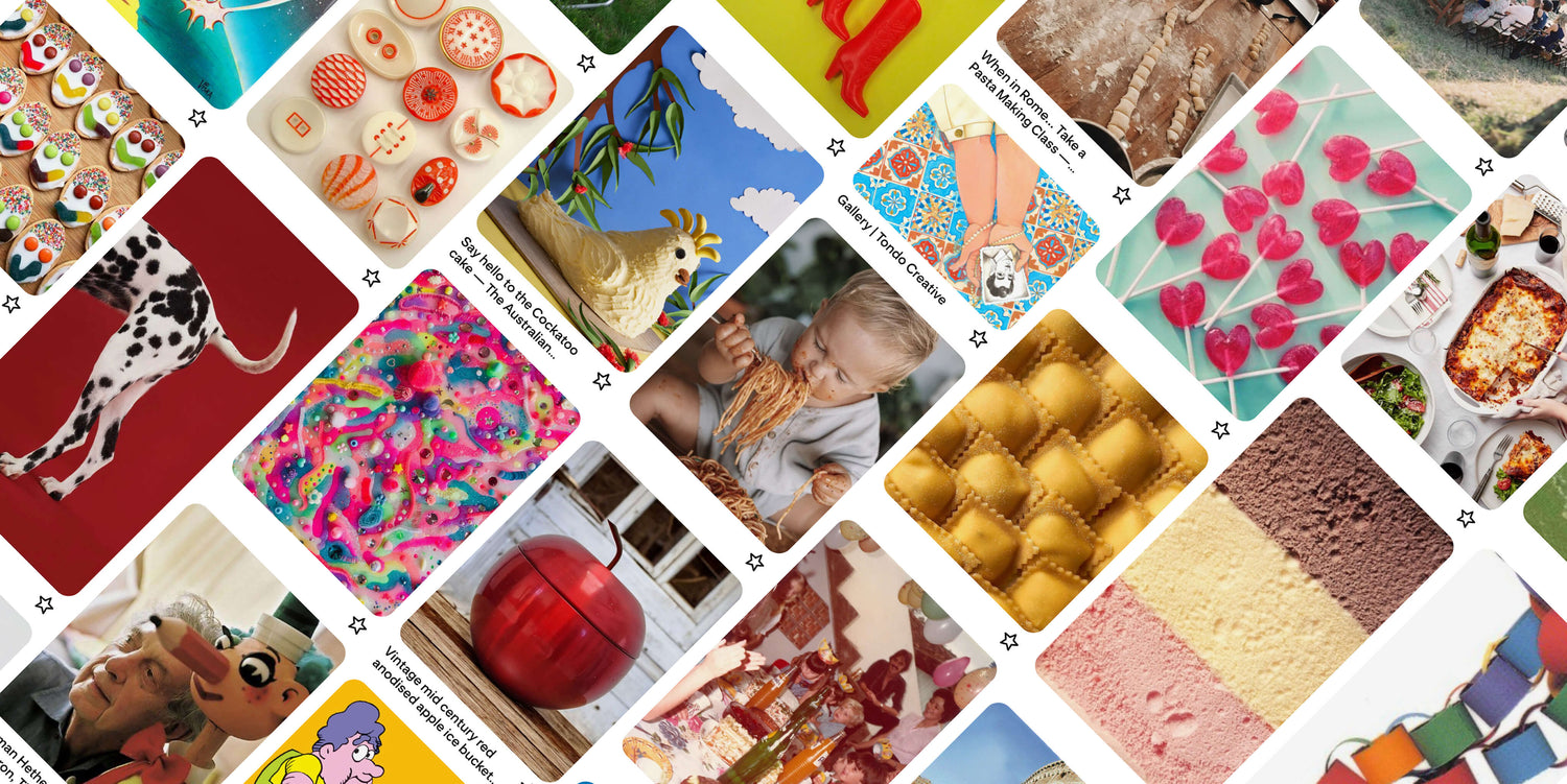 A sneak peek of the collaborative Pinterest board created with Kirsten Willis