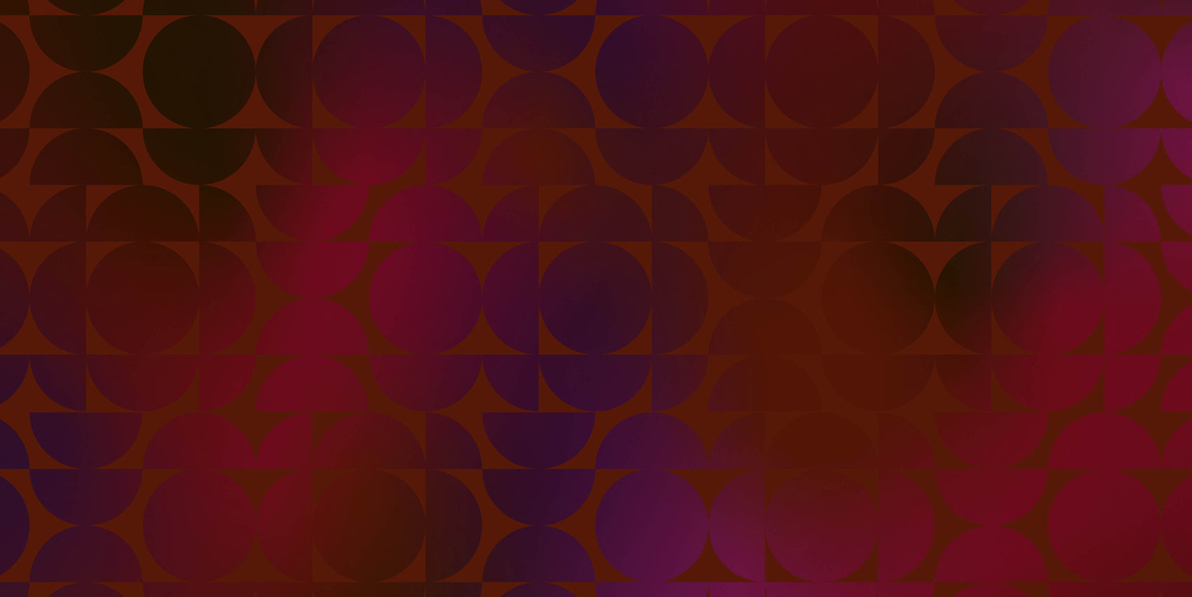 Moody dark psychologist branding image for the Autistry neurodiversity affirming psychologist brand identity. The warm brown gradient intermixes with a 1960s inspired geometric pattern design in shades of purple of a unique brand identity that feels edgy but inviting. 